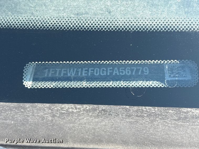 image for item NM9806 2016 Ford F150 Pickup