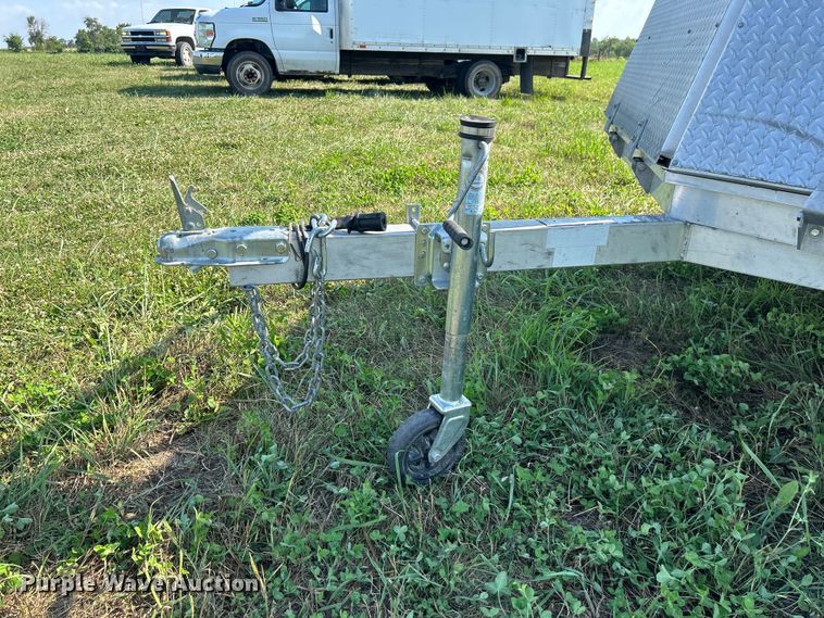 image for item NM9842 2017 Aluma 8612D/13 snowmobile trailer