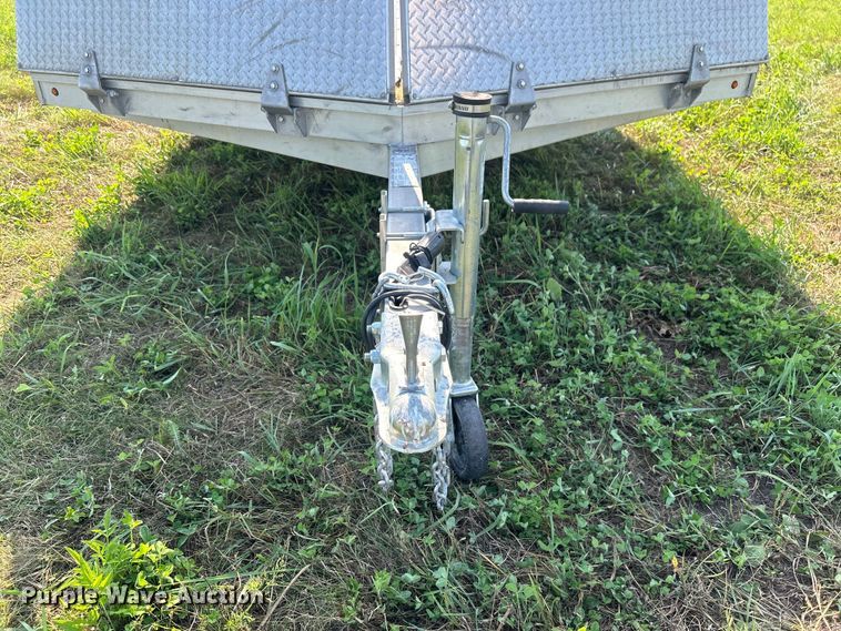 image for item NM9842 2017 Aluma 8612D/13 snowmobile trailer