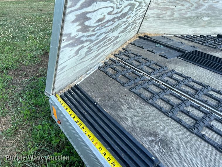 image for item NM9842 2017 Aluma 8612D/13 snowmobile trailer