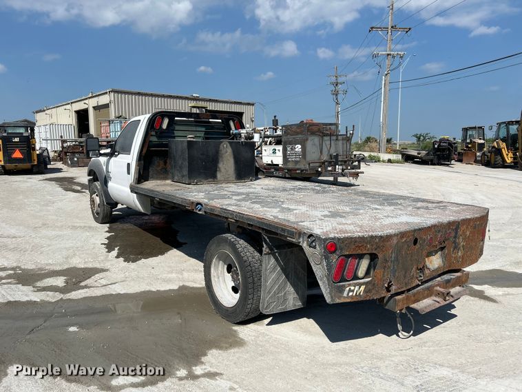 image for item NM9860 2016 Ford F550 flatbed truck
