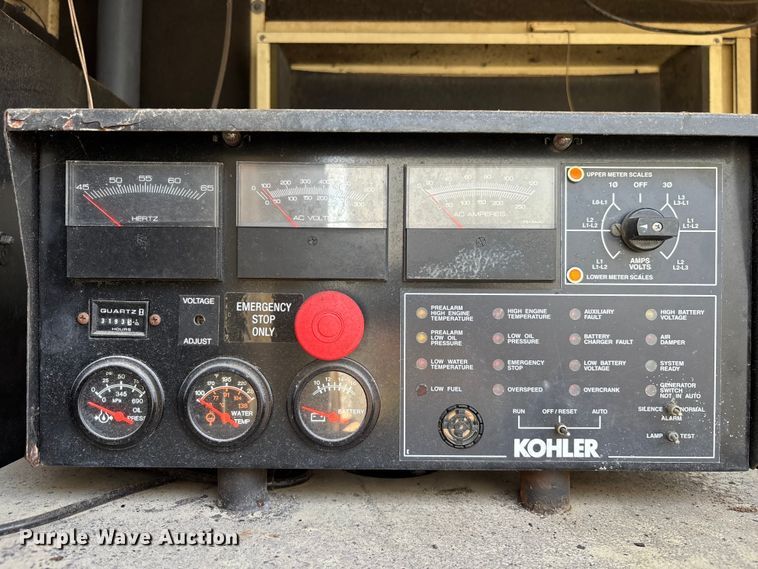 image for item YA3056 2005 Kohler  60REOZJB generator
