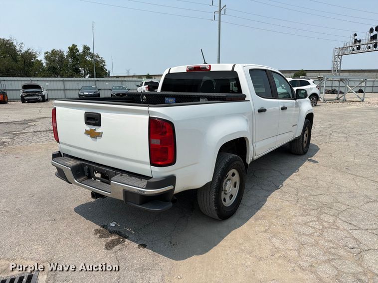image for item YA3368 2020 Chevrolet Colorado Crew Cab pickup truck