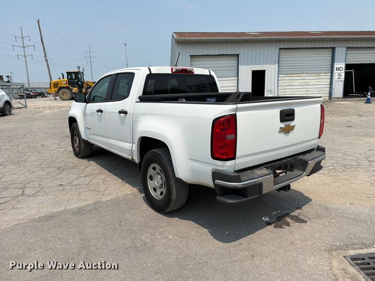 image for item YA3368 2020 Chevrolet Colorado Crew Cab pickup truck
