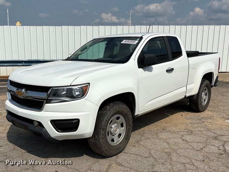 2019 Chevrolet Colorado pickup truck