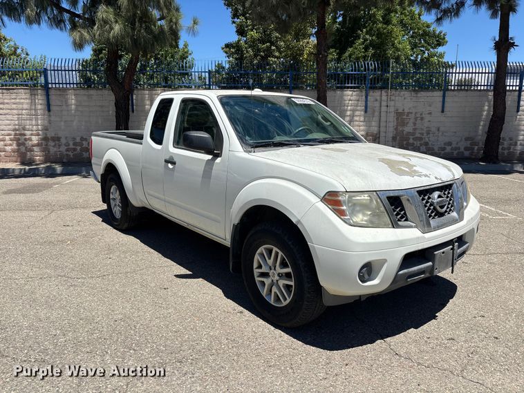 image for item YA3836 2016 Nissan Frontier Crew Cab pickup truck