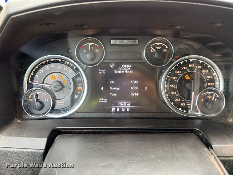 image for item YA3854 2018 Ram 2500 Power Wagon Crew Cab pickup truck