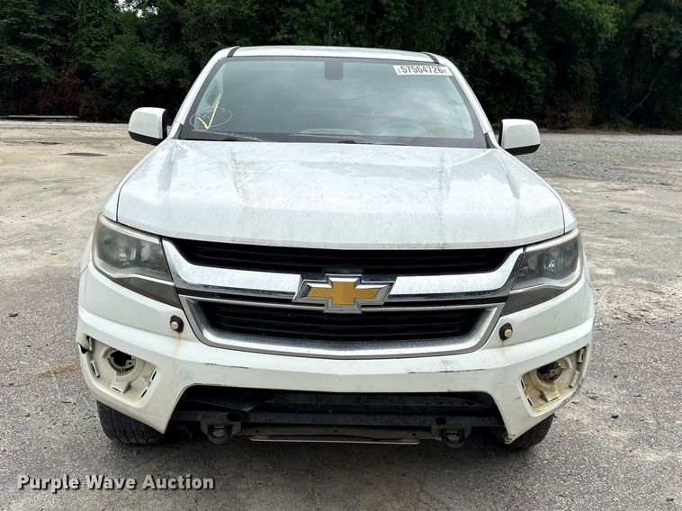 image for item YA3882 2018 Chevrolet Colorado Ext. Cab pickup truck