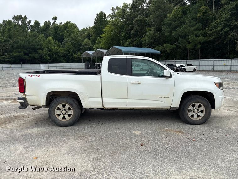image for item YA3882 2018 Chevrolet Colorado Ext. Cab pickup truck