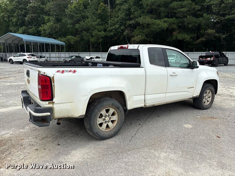 image for item YA3882 2018 Chevrolet Colorado Ext. Cab pickup truck