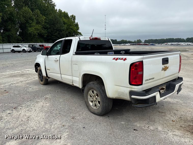 image for item YA3882 2018 Chevrolet Colorado Ext. Cab pickup truck