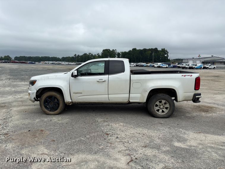 image for item YA3882 2018 Chevrolet Colorado Ext. Cab pickup truck