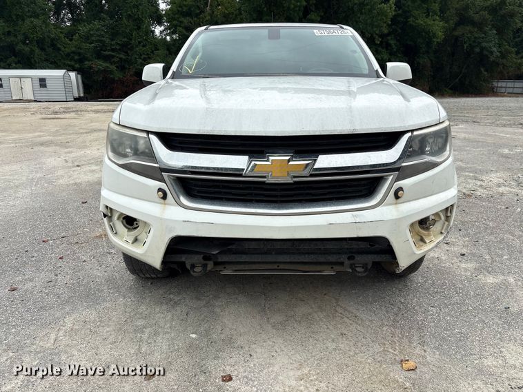 image for item YA3882 2018 Chevrolet Colorado Ext. Cab pickup truck