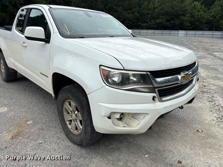 image for item YA3882 2018 Chevrolet Colorado Ext. Cab pickup truck