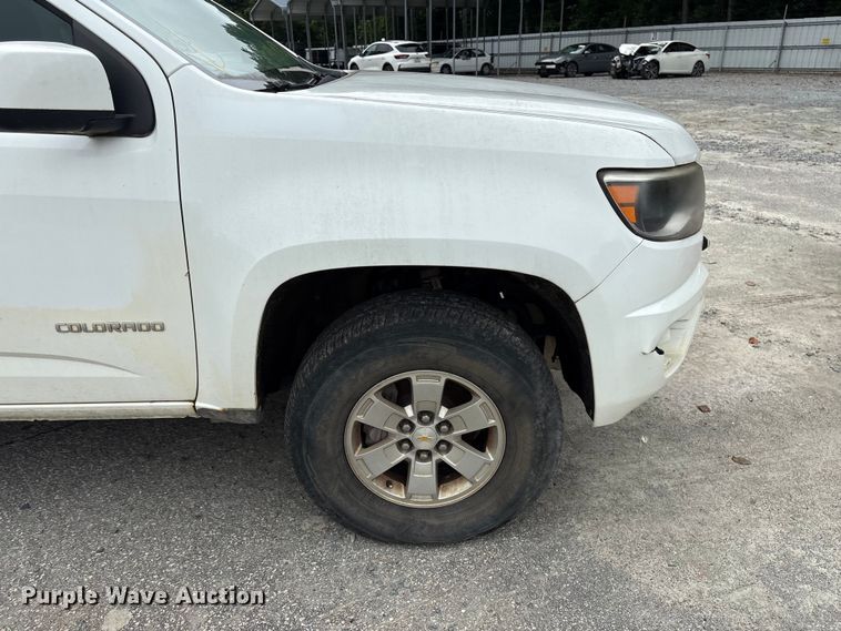 image for item YA3882 2018 Chevrolet Colorado Ext. Cab pickup truck