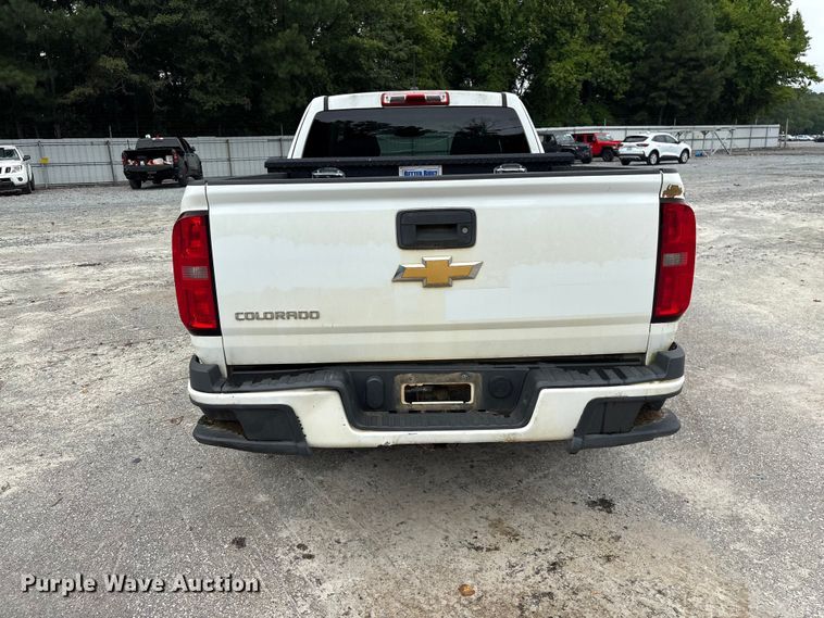 image for item YA3882 2018 Chevrolet Colorado Ext. Cab pickup truck