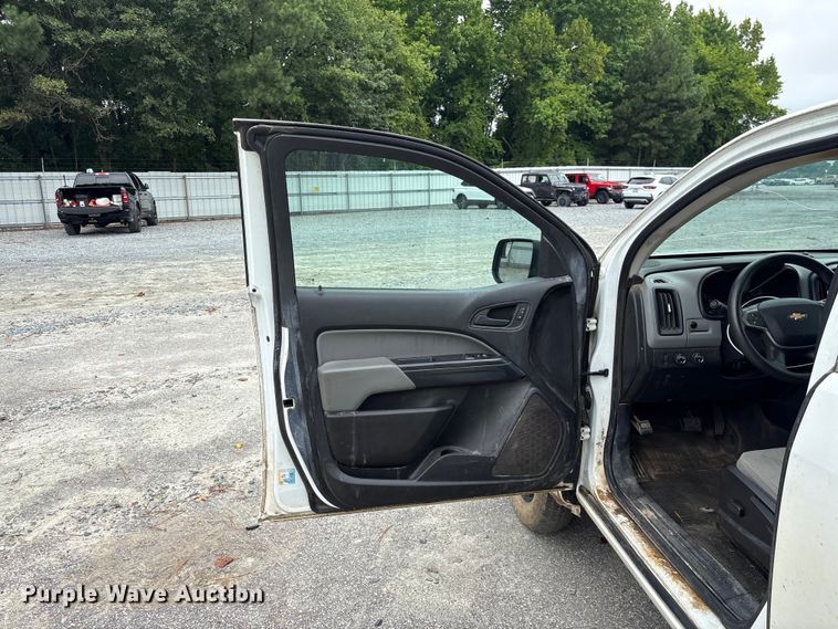 image for item YA3882 2018 Chevrolet Colorado Ext. Cab pickup truck