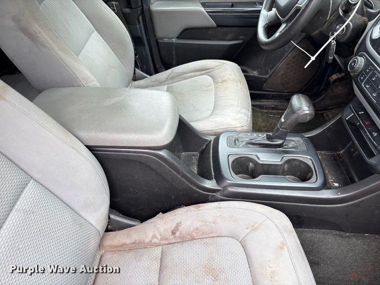 image for item YA3882 2018 Chevrolet Colorado Ext. Cab pickup truck