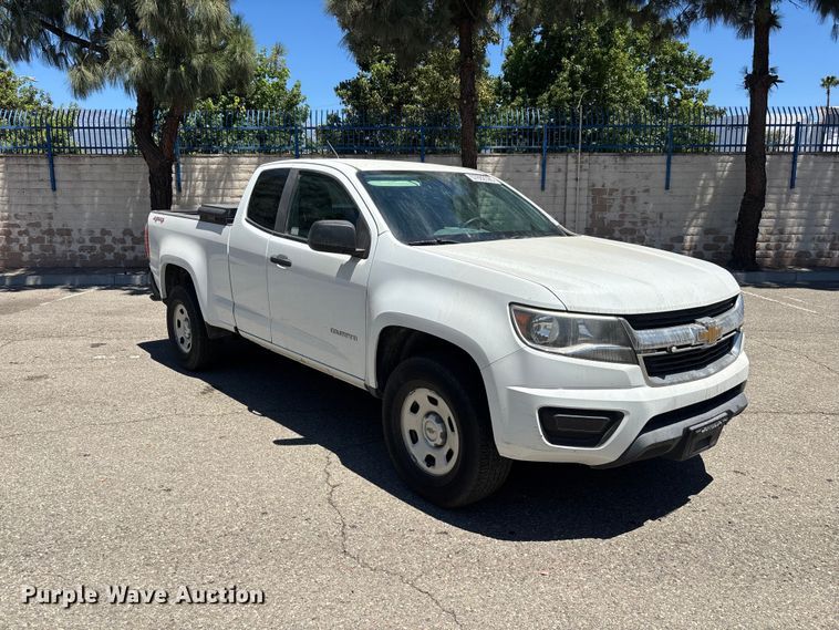 image for item YA3896 2019 Chevrolet Colorado Ext. Cab pickup truck