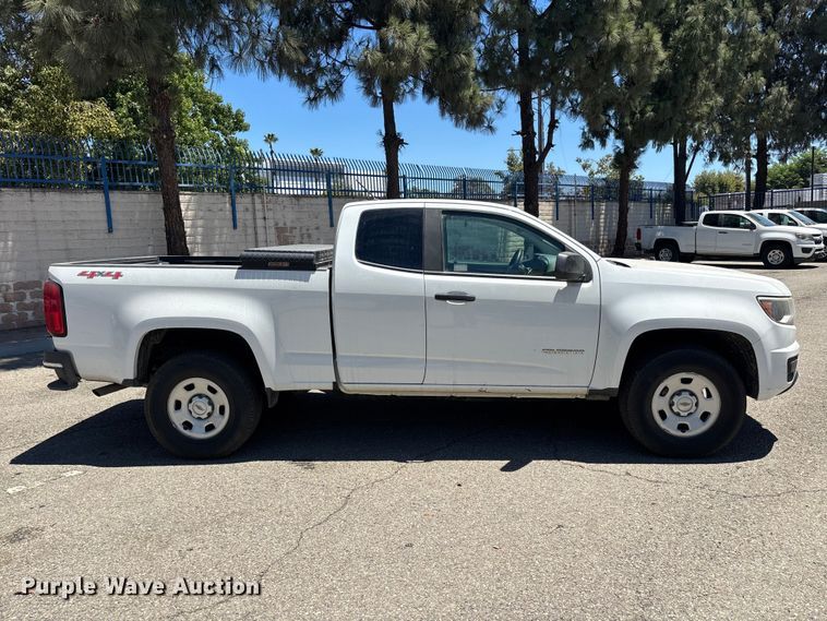 image for item YA3896 2019 Chevrolet Colorado Ext. Cab pickup truck