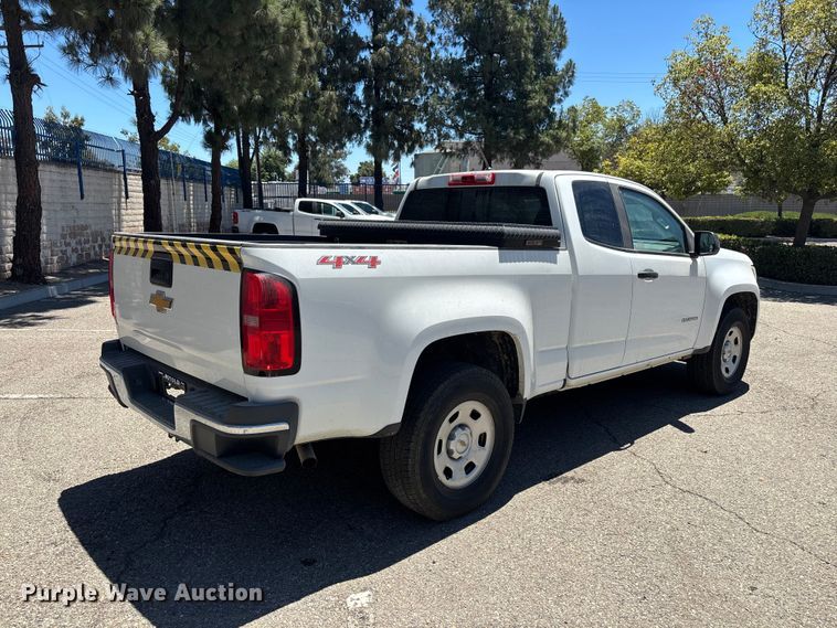 image for item YA3896 2019 Chevrolet Colorado Ext. Cab pickup truck