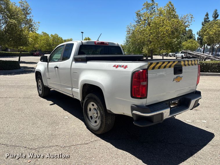 image for item YA3896 2019 Chevrolet Colorado Ext. Cab pickup truck