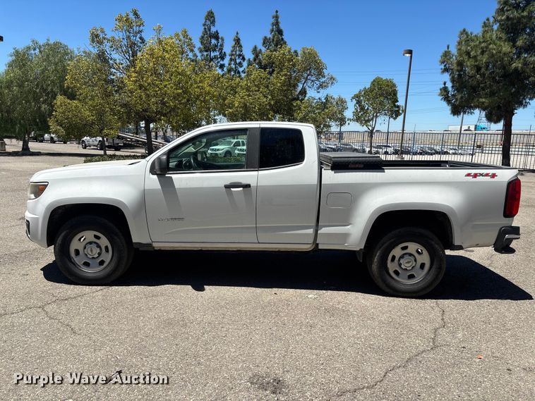 image for item YA3896 2019 Chevrolet Colorado Ext. Cab pickup truck