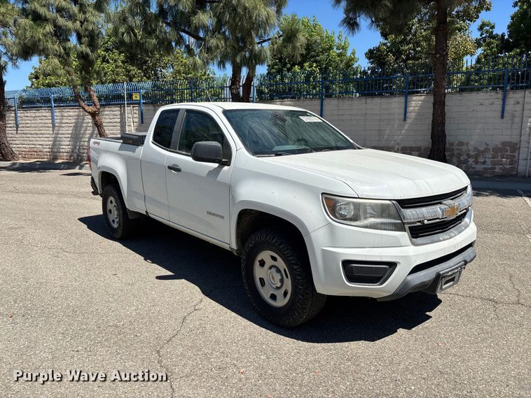image for item YA3897 2019 Chevrolet Colorado Ext. Cab pickup truck