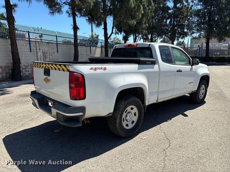 image for item YA3897 2019 Chevrolet Colorado Ext. Cab pickup truck