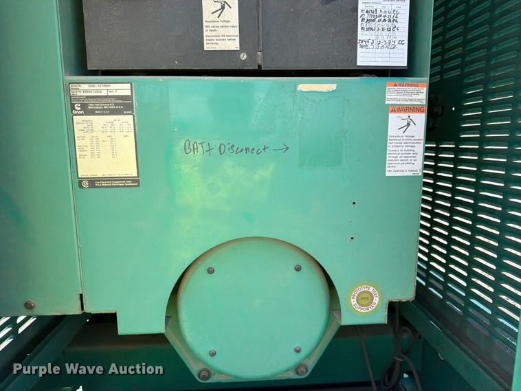 image for item YA4128 1999 Onan DGBC-3378895 generator 