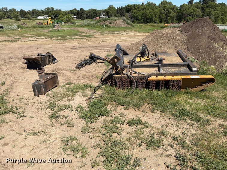 image for item DQ0078 Capital I Industries motor grader rotary mower