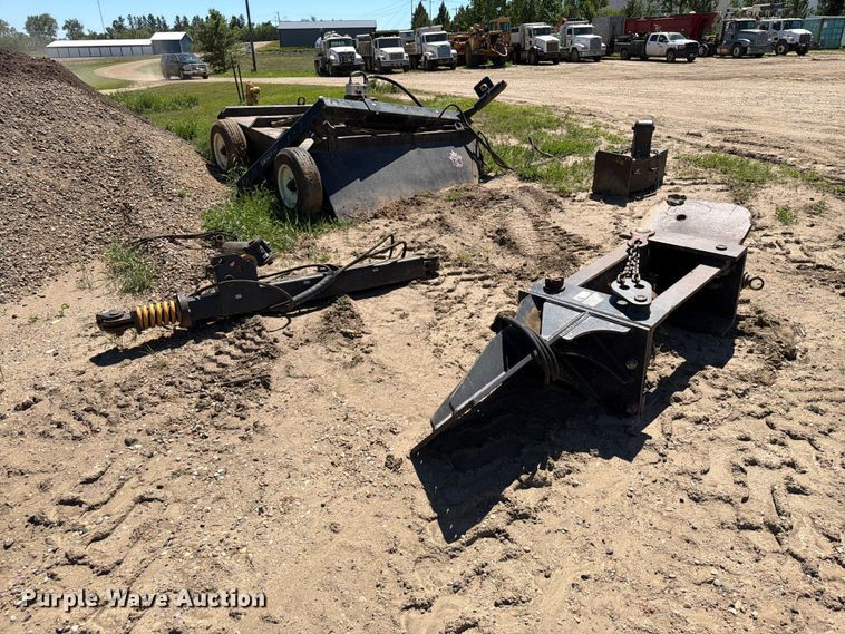 image for item DQ0078 Capital I Industries motor grader rotary mower