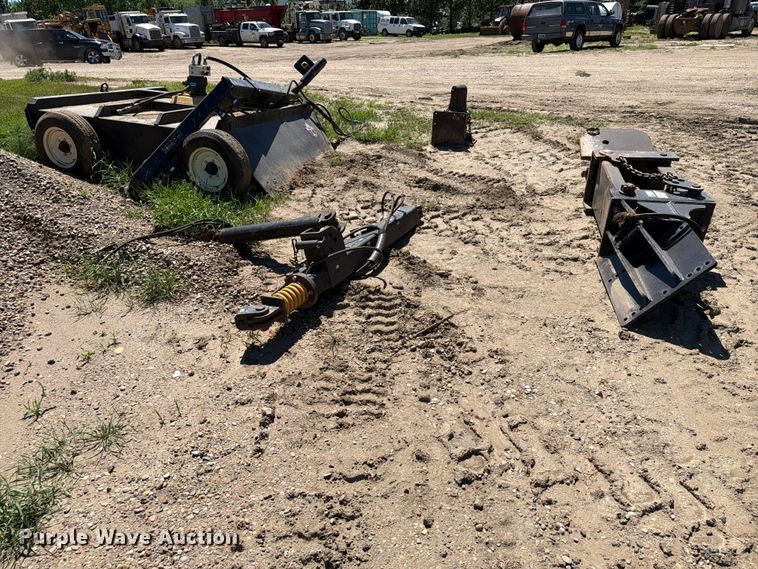 image for item DQ0078 Capital I Industries motor grader rotary mower