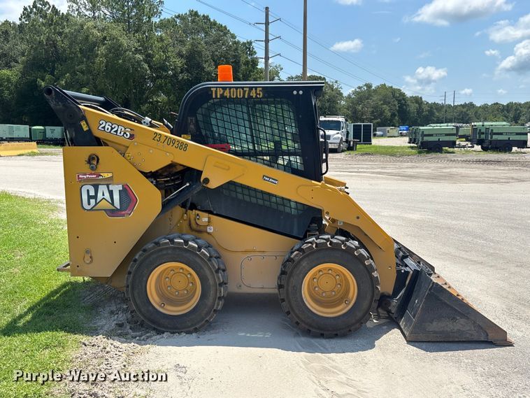 image for item DU6381 2023 Caterpillar 262D3 skid steer loader