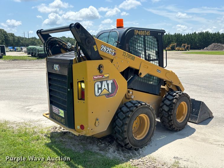 image for item DU6381 2023 Caterpillar 262D3 skid steer loader