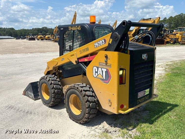 image for item DU6381 2023 Caterpillar 262D3 skid steer loader