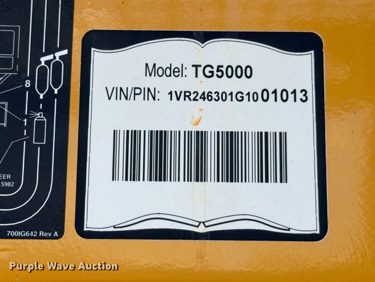 image for item ED5337 2016 Vermeer TG5000 tub grinder