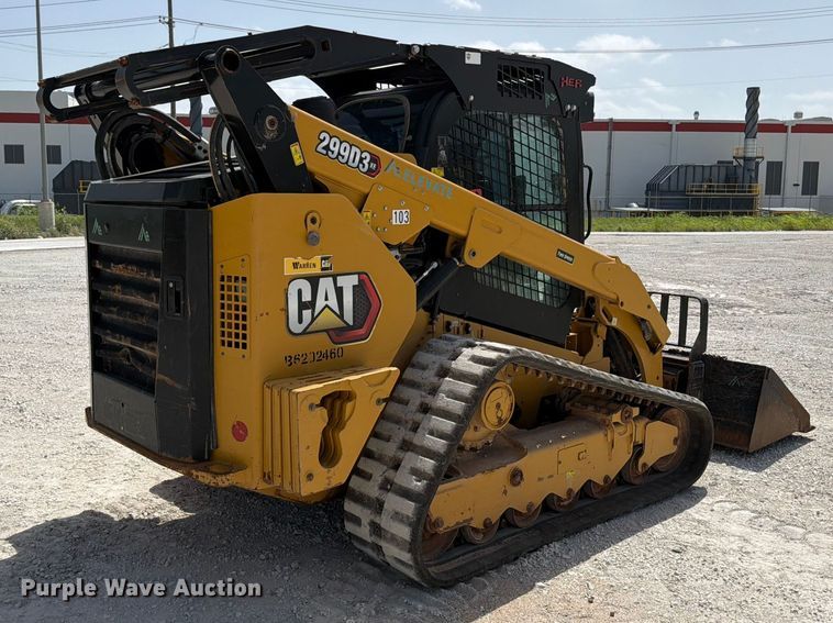 image for item ED5351 2024 Caterpillar 299D3 XE tracked skid steer loader