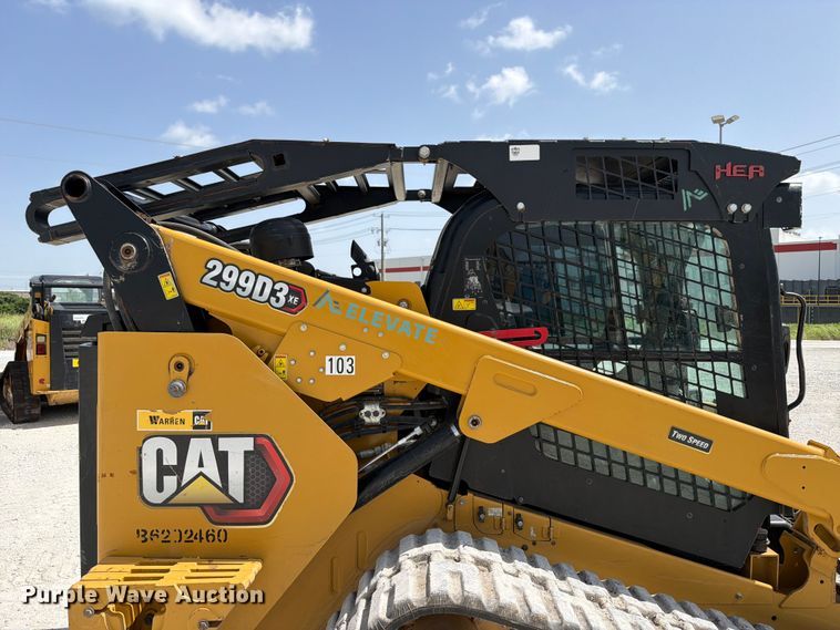 image for item ED5351 2024 Caterpillar 299D3 XE tracked skid steer loader
