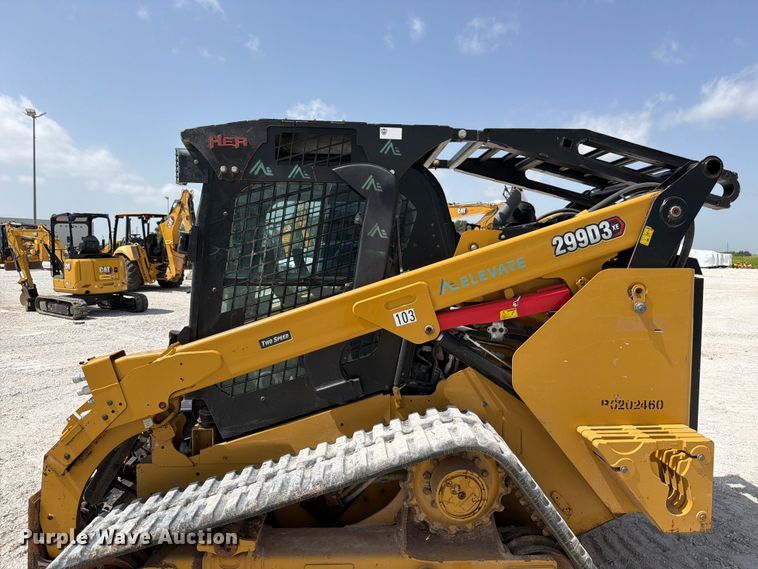 image for item ED5351 2024 Caterpillar 299D3 XE tracked skid steer loader
