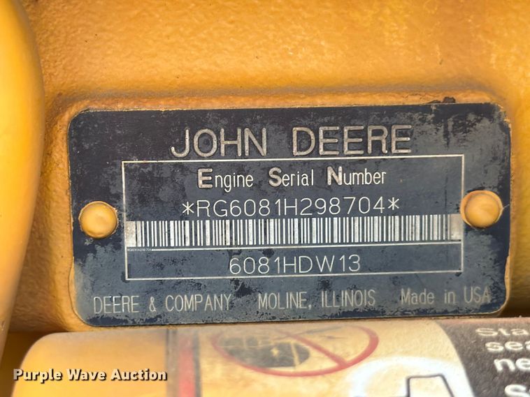 image for item ED5354 2007 John Deere 770D motor grader