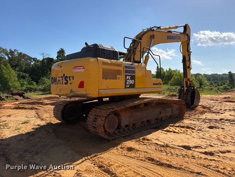 image for item ED5355 2019 Komatsu PC290LC-11 excavator
