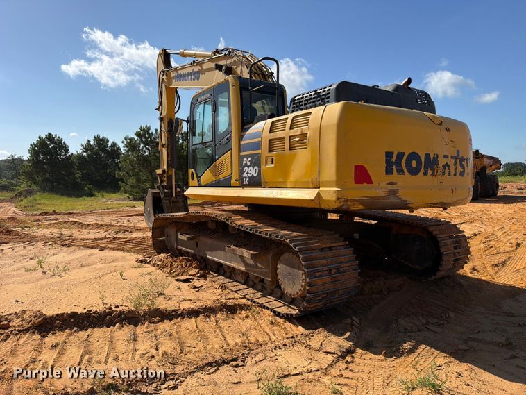 image for item ED5355 2019 Komatsu PC290LC-11 excavator