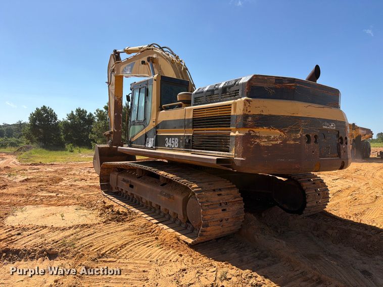 image for item ED5356 2002 Caterpillar 345B L Series II excavator