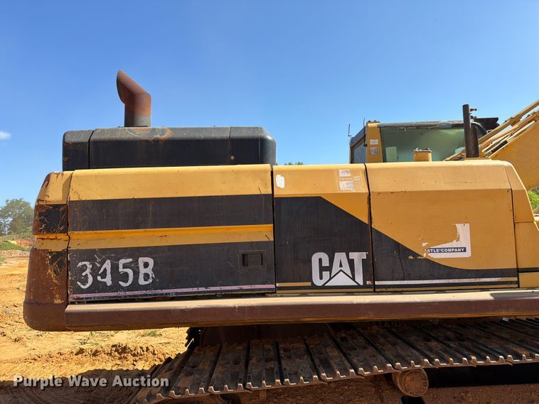 image for item ED5356 2002 Caterpillar 345B L Series II excavator