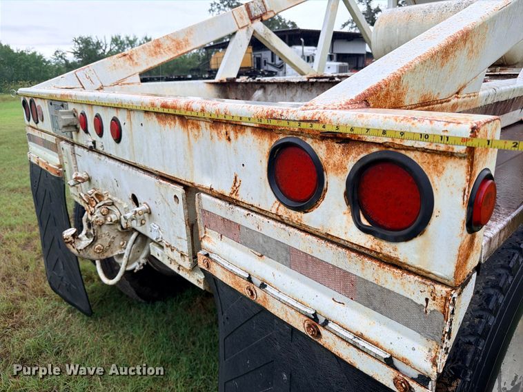 image for item ED5402 1993 Ranco bottom dump trailer