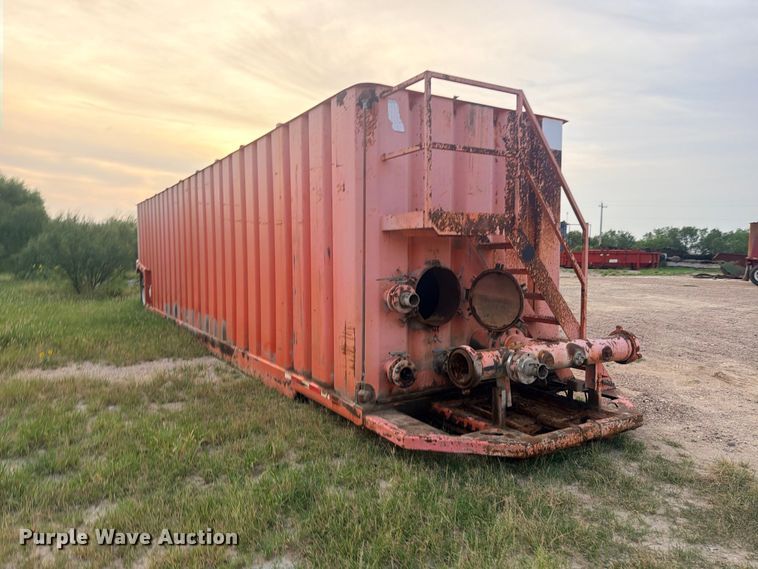 image for item ED5416 2007 Salty's Manufacturing frac tank trailer