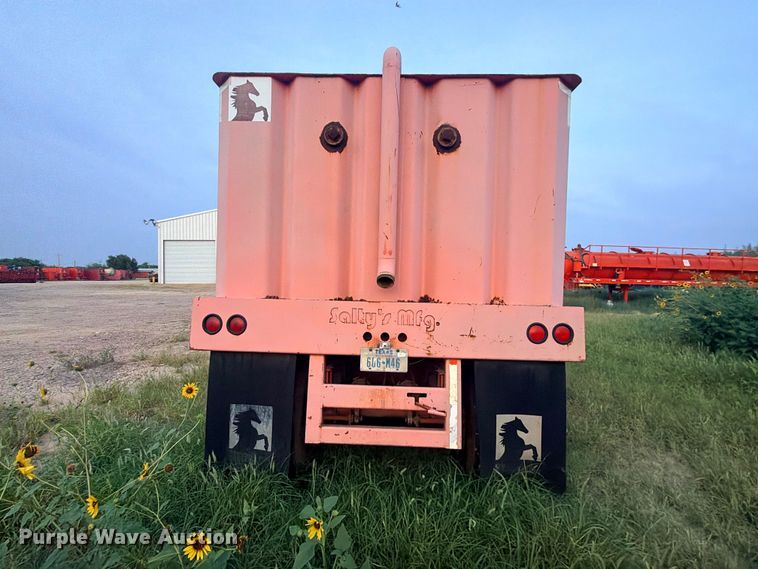 image for item ED5416 2007 Salty's Manufacturing frac tank trailer