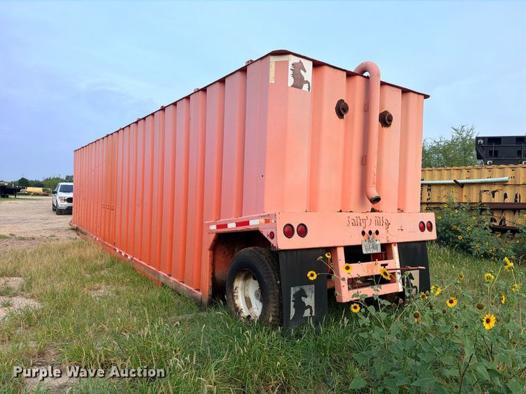image for item ED5416 2007 Salty's Manufacturing frac tank trailer