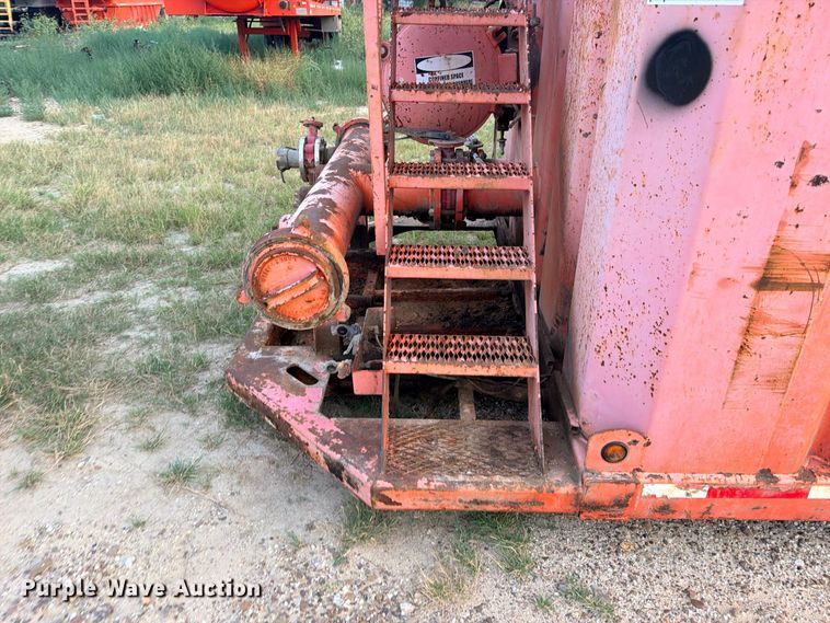 image for item ED5416 2007 Salty's Manufacturing frac tank trailer